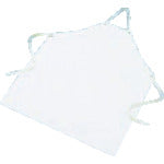 TRUSCO Antibacterial Vinylon Apron Chest Guard White L Size TVL-MK-WL 1 Piece