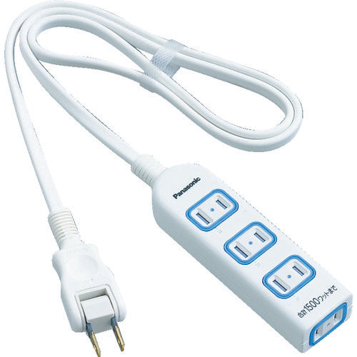 Panasonic 더 탭 X 4코 입 1m코드 첨부 화이트 WHA2514WKP 1개