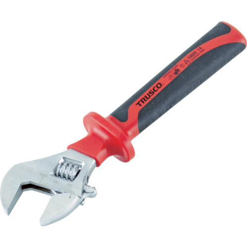 TRUSCO Insulated Monkey Wrench 300mm TZMR-300 1 piece