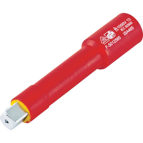 TRUSCCO 절연 익스텐션 바 삽입각 9.5mm 125mm TZEB3-125 1개