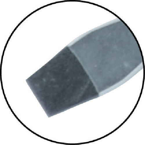 TRUSCO Electrician's Screwdriver (Stubby Type) (-) 6 x 25 TDD-6.5-25 1 piece