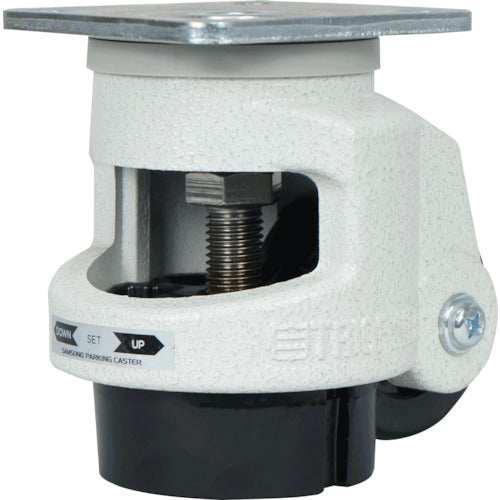 SAMSONG パーキングキャスター 自在 ナイロン車輪 74mm TPYJ120F 1 個