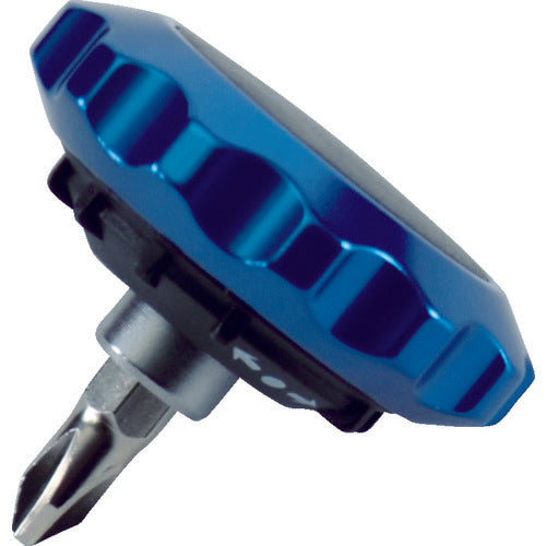 TRUSCO Ratchet Driver (Mini Type) Blue 46mm TRD-46B 1 S