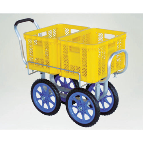 HARAX 愛菜号 14インチノーパンクタイヤ 積載面740〜1050×340〜560 CH-1400 1 台