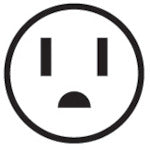 Panasonic Waterproof Rubber Cap Grounded 15A 125V WF75159P 1 piece