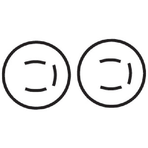 Panasonic 풀 접지 방수 더블 콘센트 WK4105P 1 개