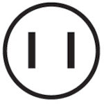 Panasonic full color recessed outlet WNP1001MWP 1 piece