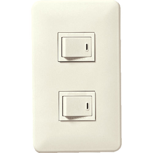 Panasonic Full Color Recessed Double Switch B WNP5201MWP 1 piece