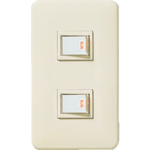 Panasonic Full Color Recessed Double Switch B WNP5251MWP 1 piece