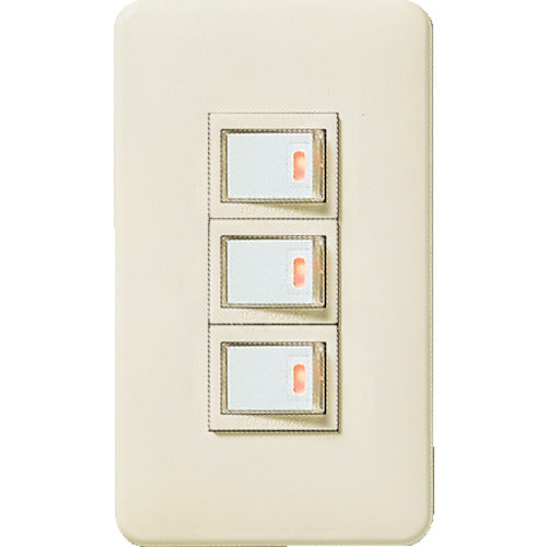 Panasonic Full Color Recessed Triple Switch B WNP5301MWP 1 piece