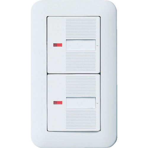 Panasonic コスモワイド埋込パイロット・ほたるダブルスイッチB WTP50412WP 1 個