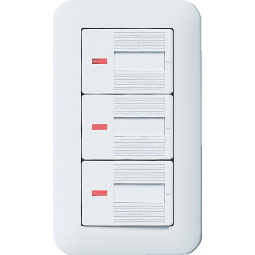 Panasonic コスモワイド埋込パイロット・ほたるトリプルスイッチB WTP50413WP 1 個