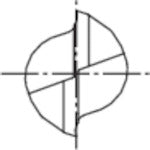 OSG CFRP Router Herringbone DIA-HBC 8809191 DIA-HBC60 6 1 piece