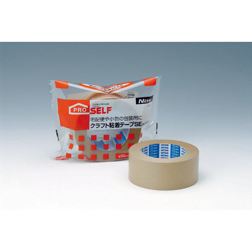 Nitto Kraft Adhesive Tape SE Width 50mm x Length 50m J4266 1 roll