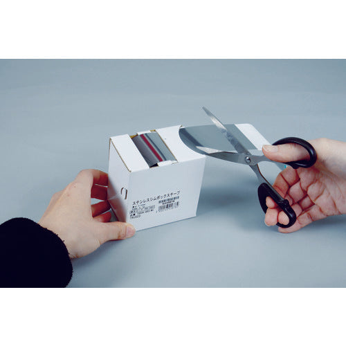 TRUSCO Stainless Steel Shim Box Tape 0.06 100mm x 1m TS100X-006-M1 1 pc