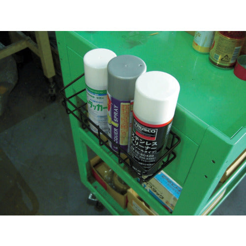 TRUSCO ワゴン用バスケット スプレー缶用 WA-SP1 1 個