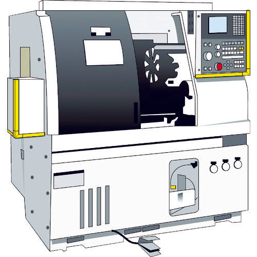 TRUSCO 安心クッション L字型 油面接着 大 1本入 グリーン TAC-04YS 1 本