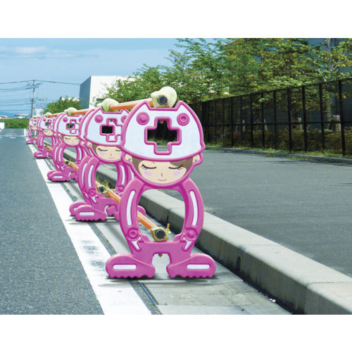 Green Cross Safety Single Pipe Barricade Lady First 1104-1106-02 1 unit