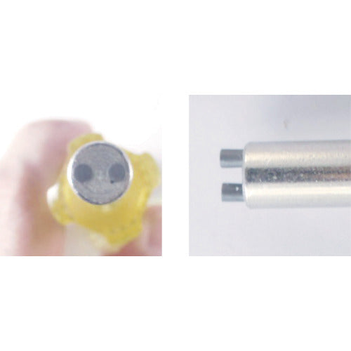 TRUSCO Tamper-proof screw removal tool, one-sided, suitable for M5 B177-0510, 1 piece