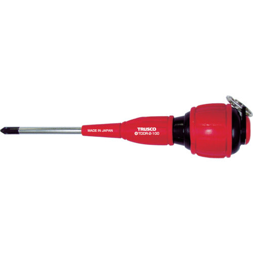 TRUSCO 낙하 방지 전공 드라이버 +2X200 TDDR-2-200 1개