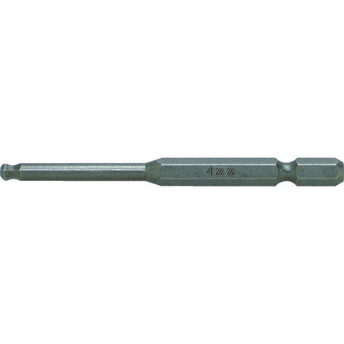 TRUSCO Ball Point Hex Bit 85L 4.0mm THBA-40 1 piece