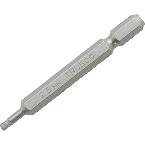TRUSCO Hexagon Bit 65L 2.5mm THBI-25 1pc