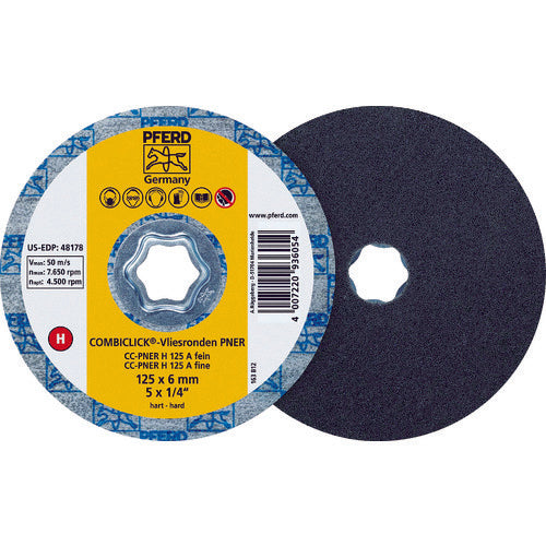PFERD Disc Paper CombiClick Non-Woven Disc PNER 948187 5 Sheets