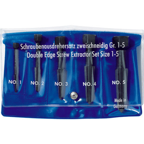 RENNSTEIG Extractor Square 5-piece set 471-900-3 1 S