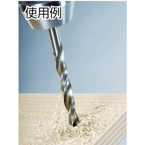 ALPEN ハイス木工ドリル 8.0×117mm ストレートシャンク 62000800 1 本