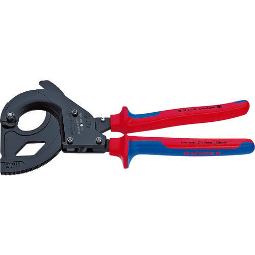 KNIPEX ラチェットケーブルカッター 315mm 9532-315A 1 丁