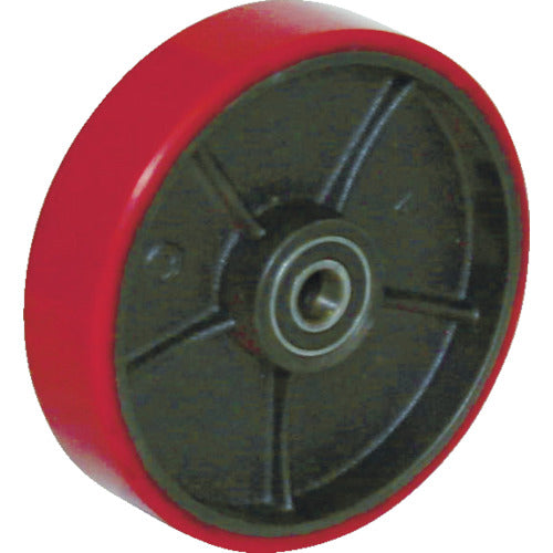 TRUSCO THPN용 스티어링 휠 어셈블리 Φ200X50 우레탄 THPN-HA20050 1개