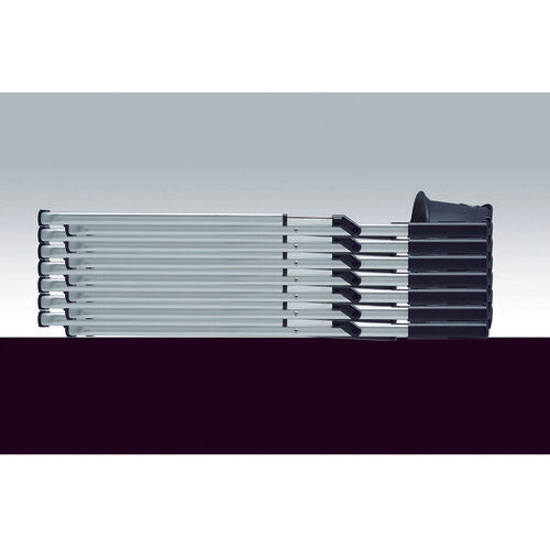 TRUSCO Aluminum Frame Punched Resin Folding Chair TFAN-700 1 piece