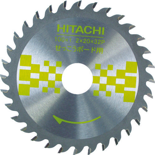 HiKOKI Chip Saw (for gypsum board) 100mm x 20 32 blades 0032-0083 1 piece