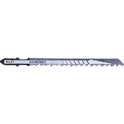 HiKOKI ジグソーブレード NO.21 105L 6山 5枚入り 0032-0471 1 PK