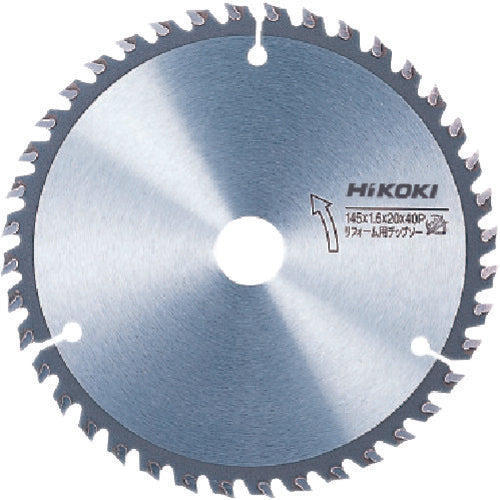 HiKOKI Tip Saw (for Renovation) 165mm x 20 48 Blades 0032-3554 1 Piece
