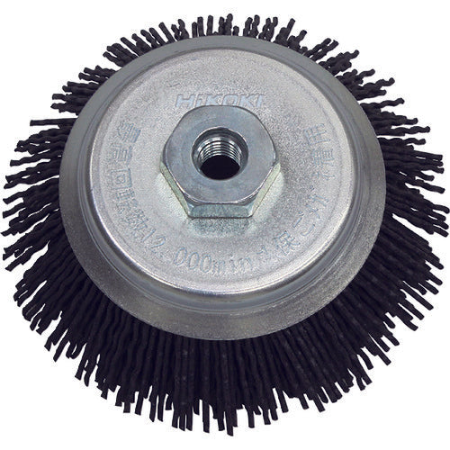 HiKOKI ベベルブラシ ナイロングリッドブラシ 95mm #120 0033-5964 1 個