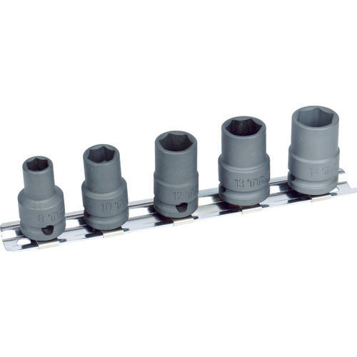 TRUSCO インパクト用ソケット5個組セット 差込角9.5mm T3-5SET 1 S