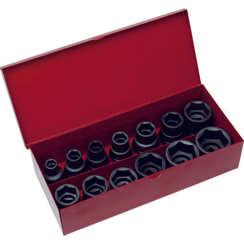 TRUSCO インパクト用ソケット13個組セット 差込角12.7mm T4-13SET 1 S