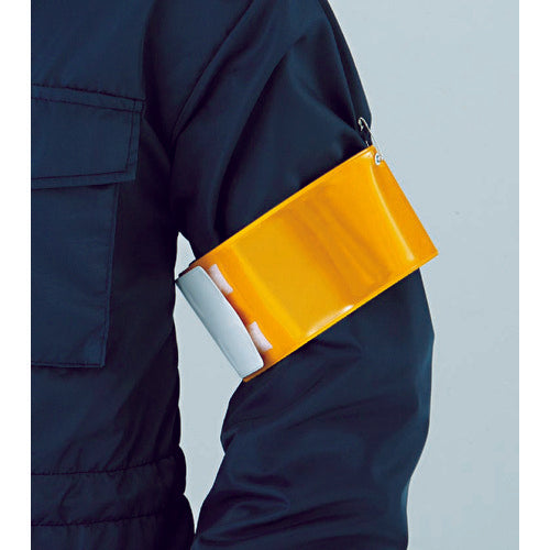 TRUSCO 腕章ジョイントマジック式 軟質ビニール 75×130mm T-366992 1 枚