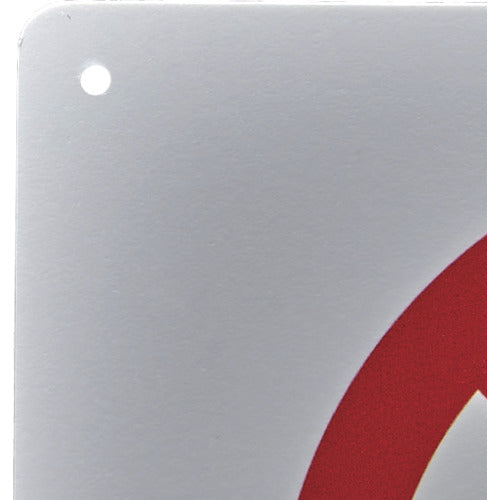 TRUSCO 2ケ国語 JIS規格安全標識 関係者以外立入禁止 T803-011 1 枚