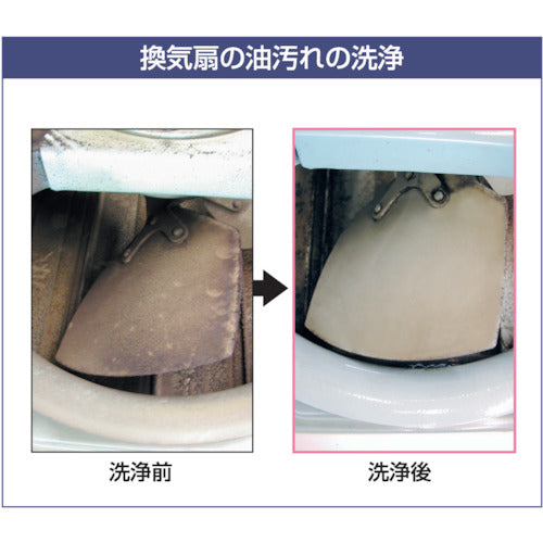 ユシロ 厨房機器洗剤 キッチンクリーナー 容量18L 3120001521 1 缶