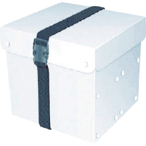 TRUSCO 수지 버클 부착 결속 벨트 열쇠 부착 A 타입 25mm TIB-KLS-MA25 1개