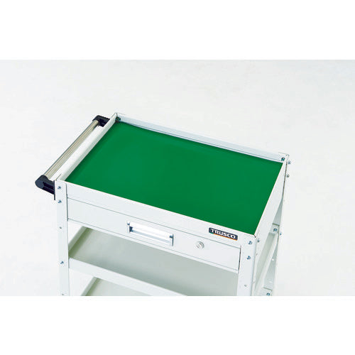 TRUSCO ワゴン用マット ピラミット 600X400用 グリーン WM-64P-GN 1 枚
