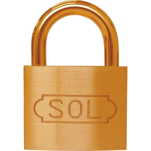 SOL cylinder lock 40mm 2500-40 1 piece