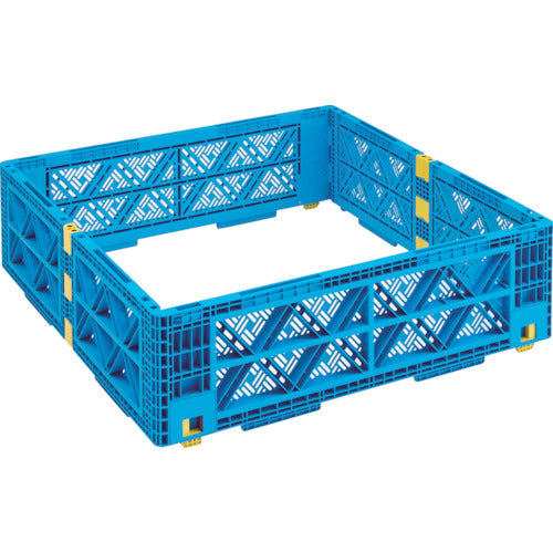 TRUSCO 【매진 폐번】 TMSC형 컨테이너용 레이어 메쉬 1100X1100 파랑 TMSC-LM1111-B 1개