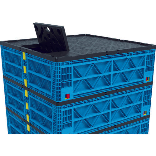 TRUSCO 【売切り廃番】TMSC型コンテナ用ステージ 扉付 1100X1100 黒 TMSC-STD11-BK 1 枚