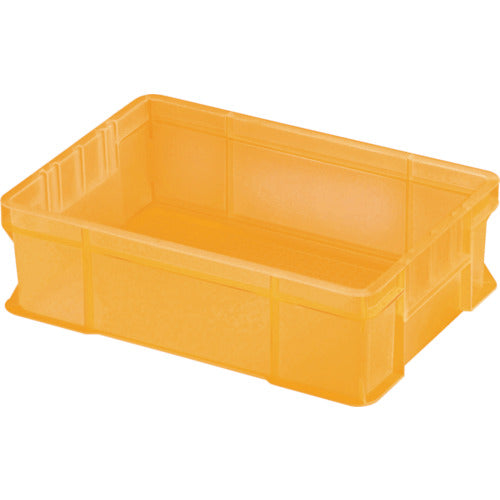 TRUSCO TTC형 컨테이너 투명 오렌지 TTC-1-OR 1개