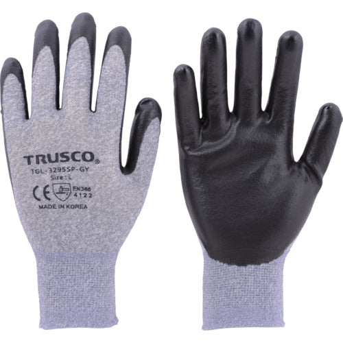 TRUSCO カラーニトリル背抜き手袋 グレー M TGL-3295SP-GY-M 1 双