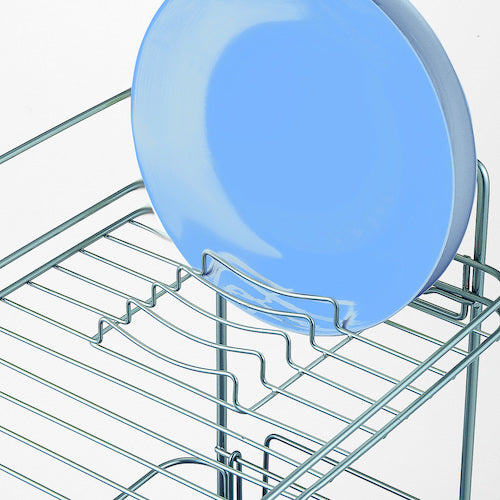 POSE N POSE Double-Coat Drainer for Vertical and Horizontal Use, Silver 553080 1 pc