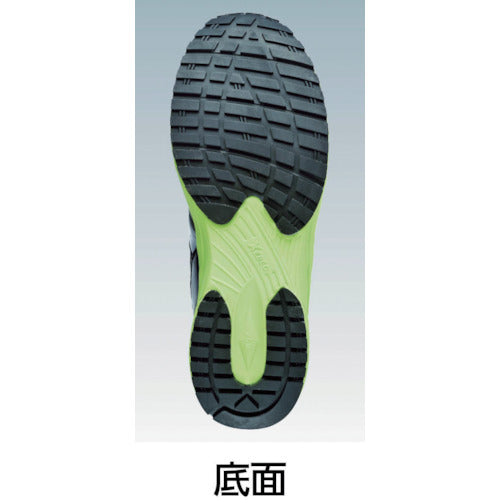 지벡 형광 엄청 경세프티슈즈 85130 블랙 23.5CM 85130-90-235 1 다리